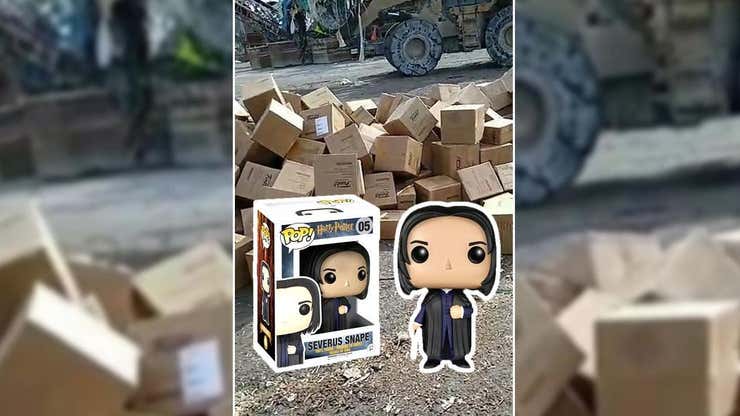 Image for Here’s What $30M Of Funko Pops Going To The Landfill Actually Looks Like